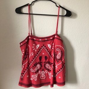 FP- embroidered tank